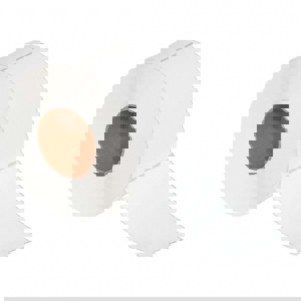 Label Maker Label: White, Matte Coated Facestock, 6-1/2